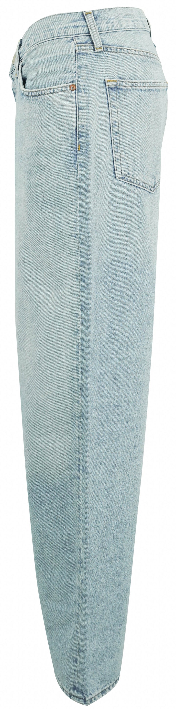 AGOLDE V-Waist Baggy Jeans in Prevail