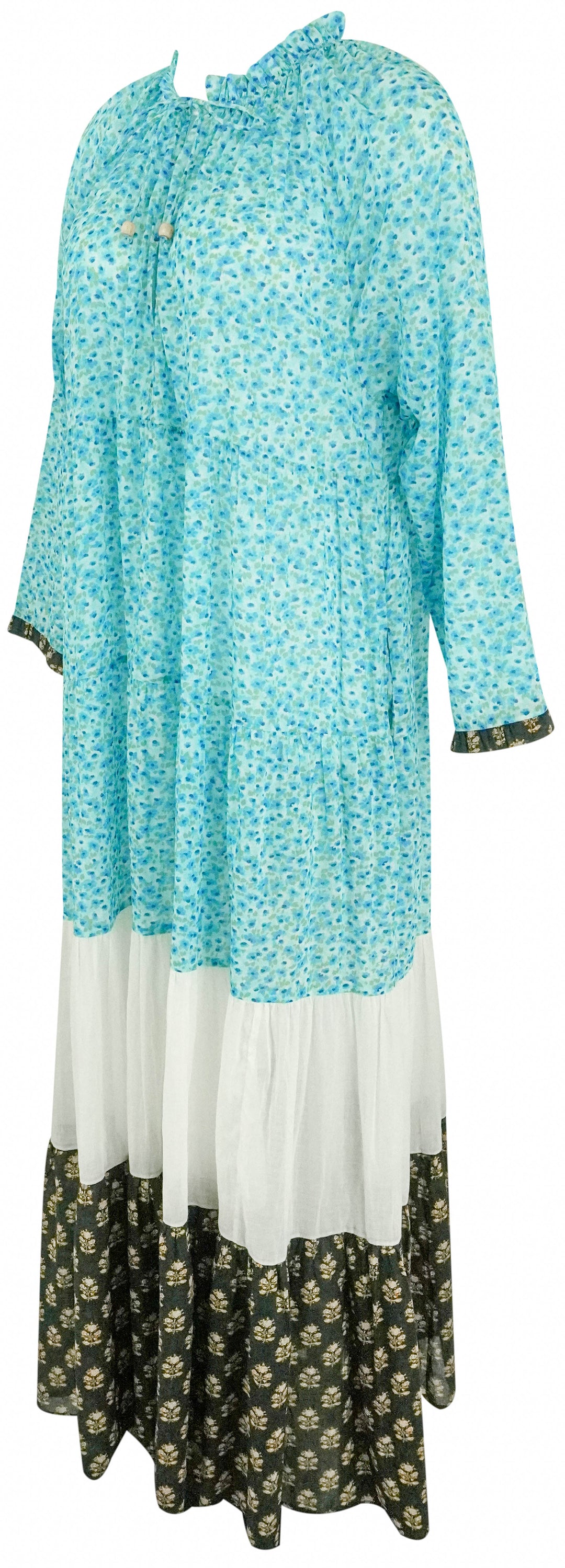 Rhode Printed Maxi Dress in Multi - Discounts on RHODE at UAL