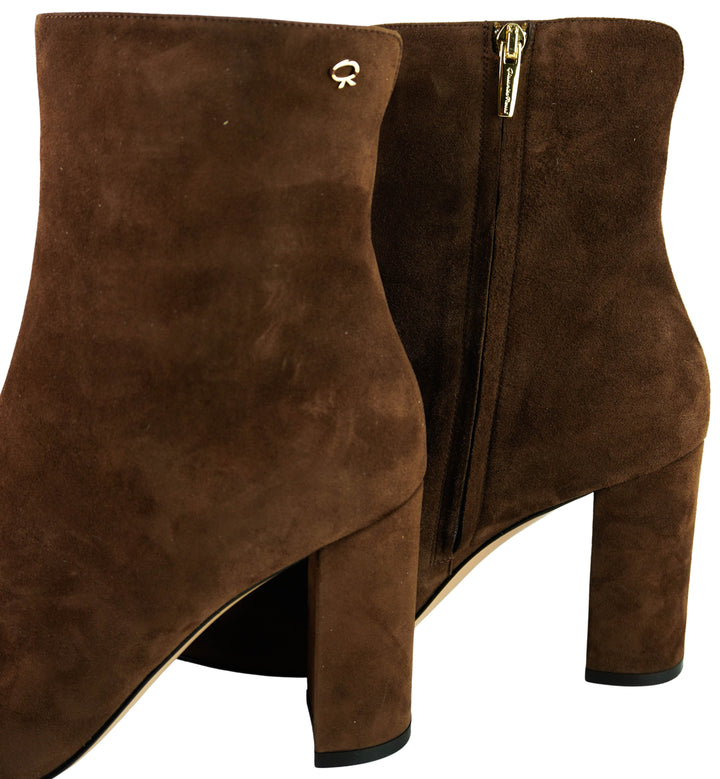 Gianvito Rossi Lyell Suede Boots in Brown