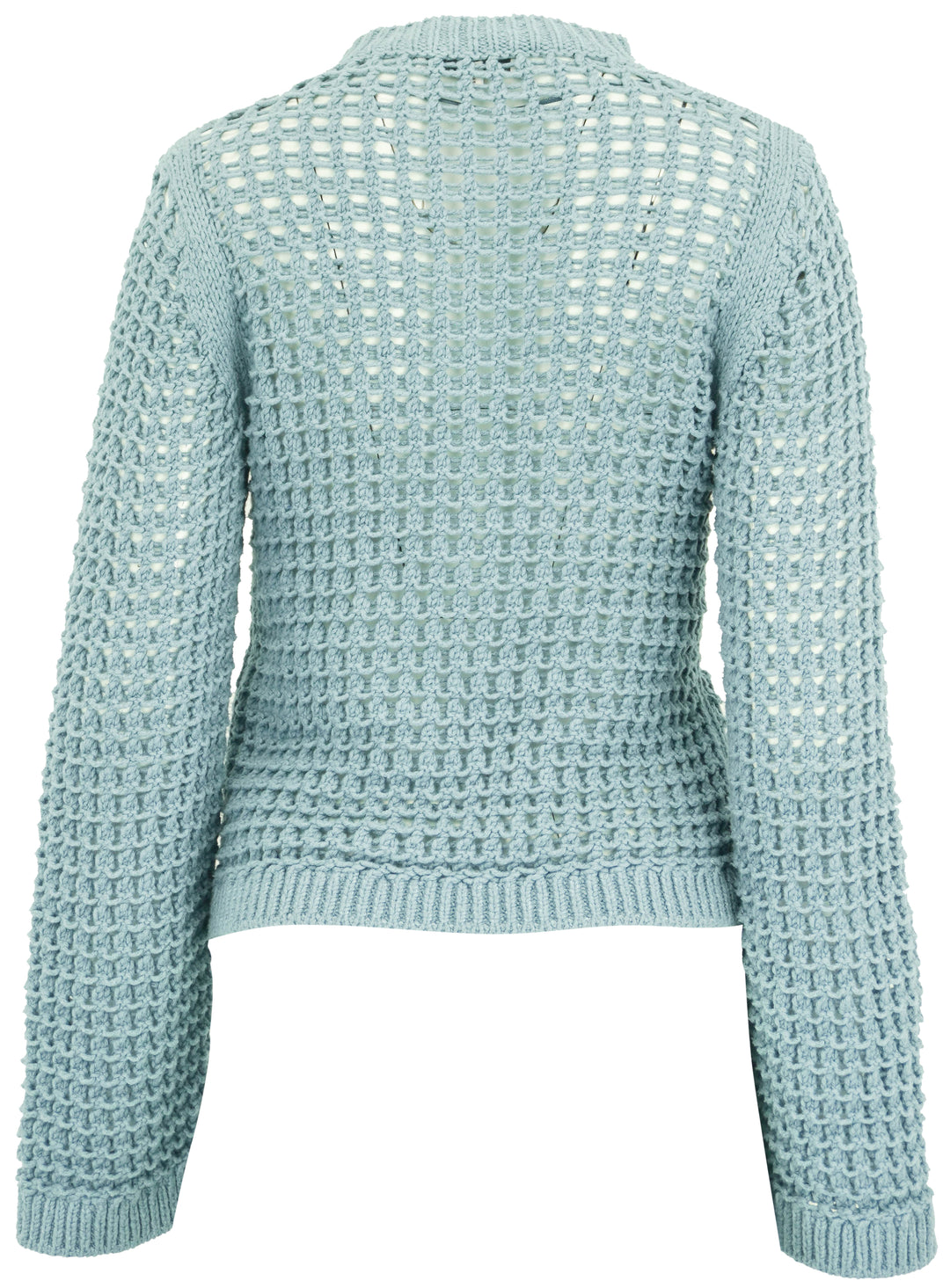 Dorothee Schumacher Sporty Crochet Cardigan in Light Blue - Discounts on Dorothee Schumacher at UAL
