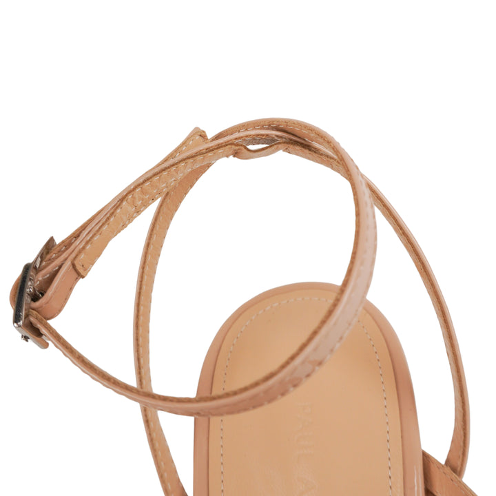 Paul Andrew Spike Toe Ring Heels in Blush