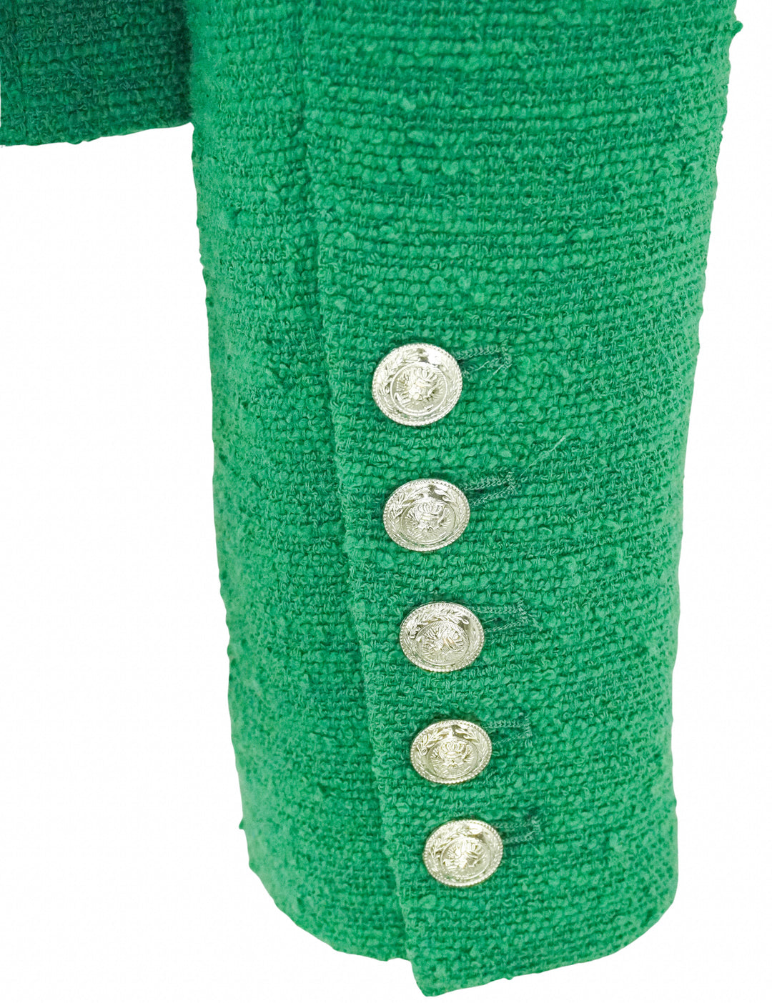 L'Agence Brooke Cropped Blazer in Eucalyptus Cloud - Discounts on L'Agence at UAL