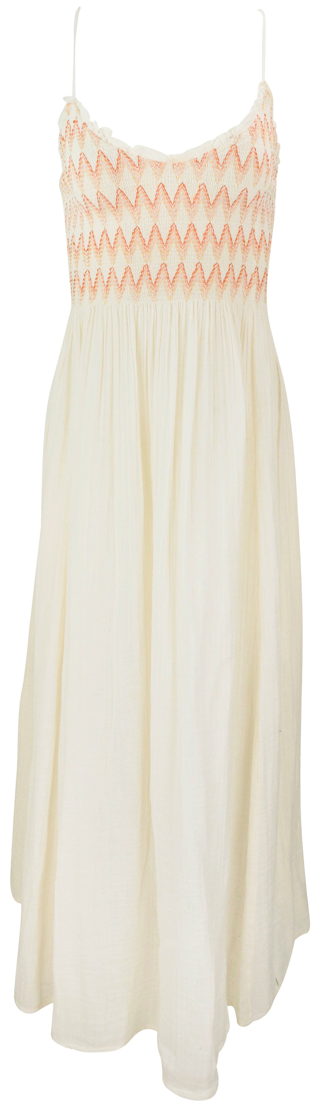 Free People Sweet Nothings Midi Dress in Marshmallow - Discounts on Free People at UAL