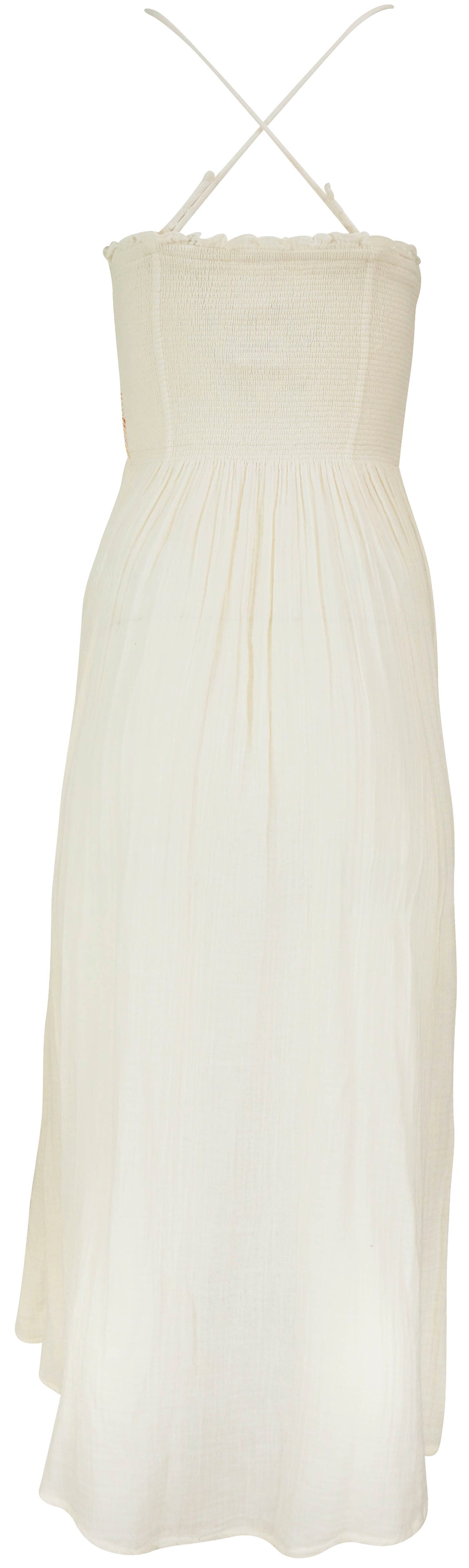 Free People Sweet Nothings Midi Dress in Marshmallow - Discounts on Free People at UAL