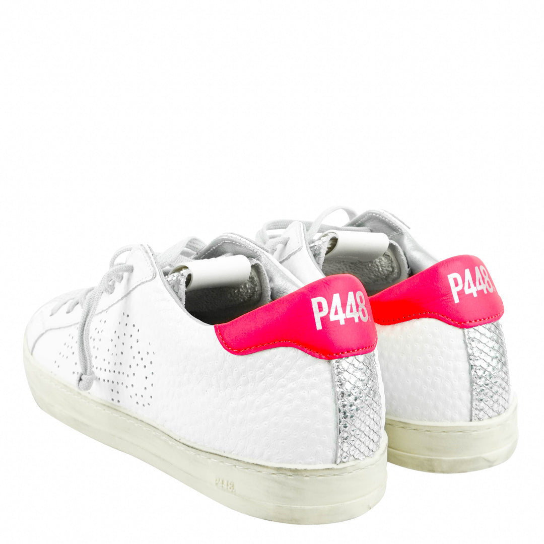 P448 John Lace-Up Low Top Sneaker in Peakary - Discounts on P448 at UAL