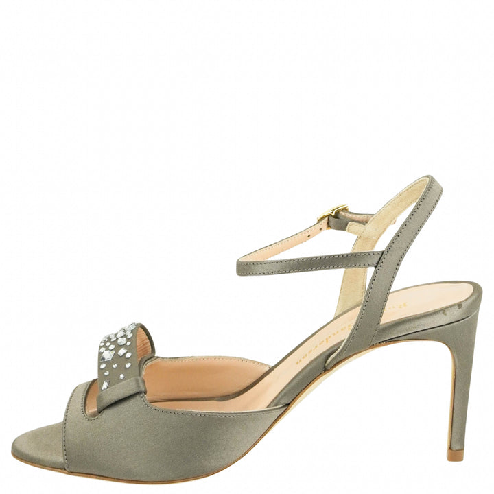 Rupert Sanderson Embellished Heels in Taupe - Discounts on Rupert Sanderson at UAL