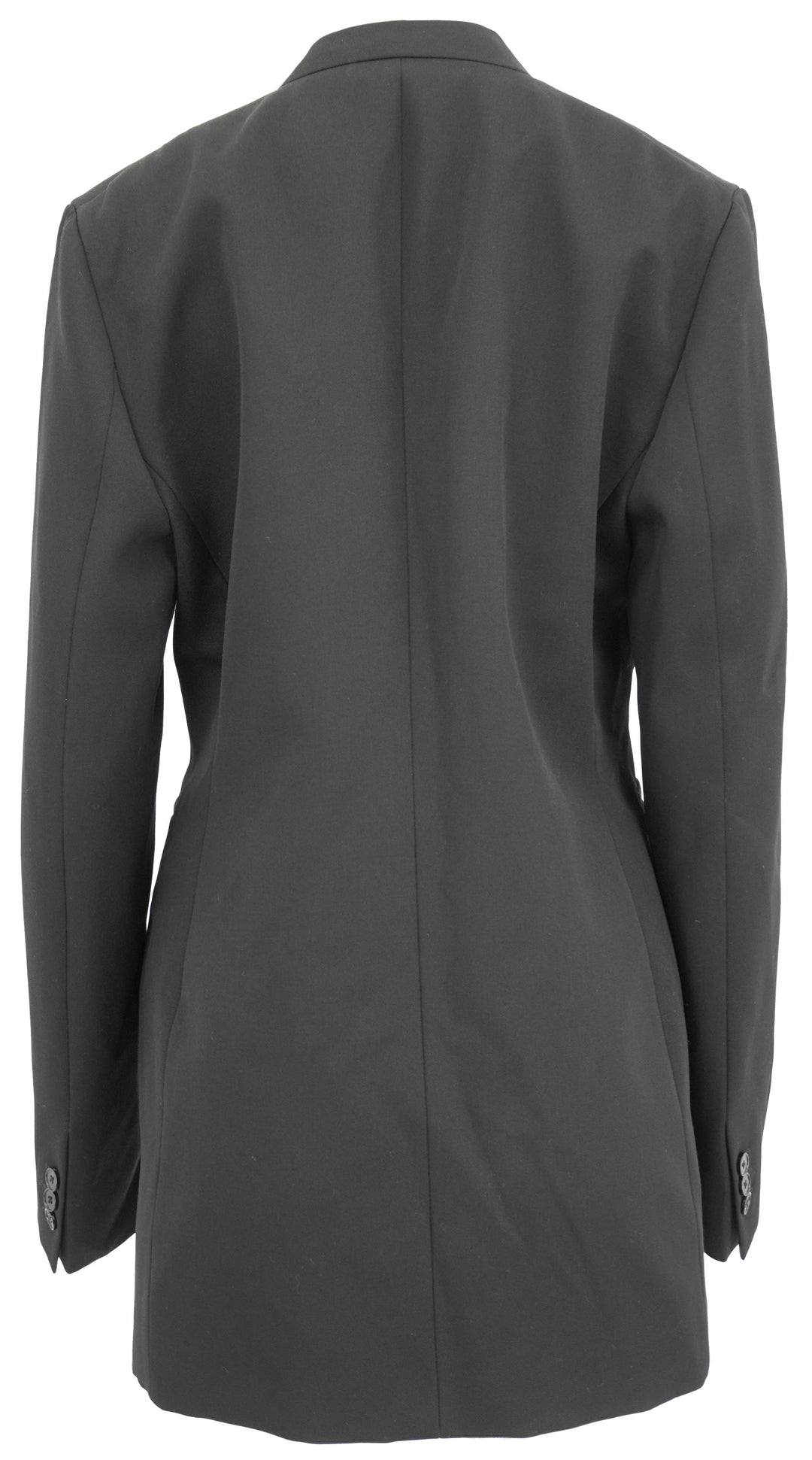 Jil Sander Compact Wool Tailored Jacket in Black