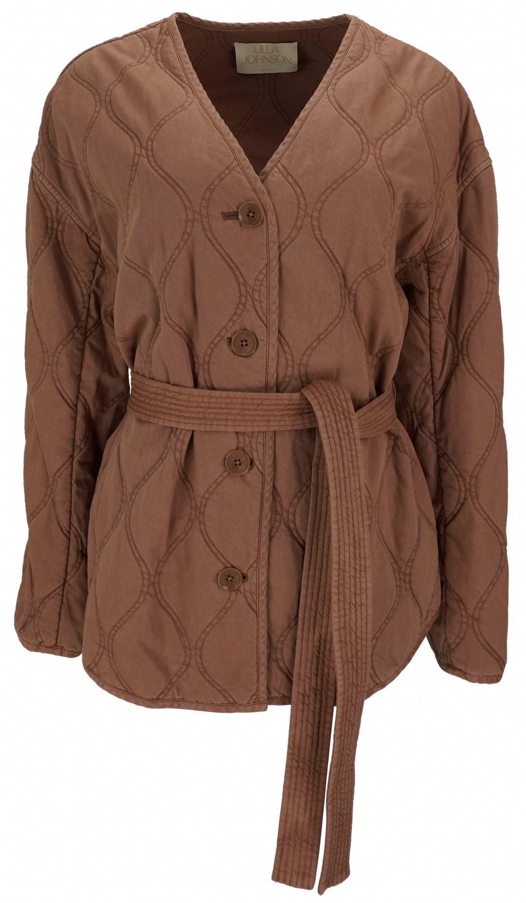 Ulla Johnson Wren Quilted Coat in Mesa - Discounts on Ulla Johnson at UAL
