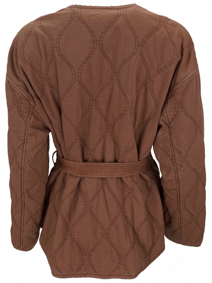 Ulla Johnson Wren Quilted Coat in Mesa - Discounts on Ulla Johnson at UAL