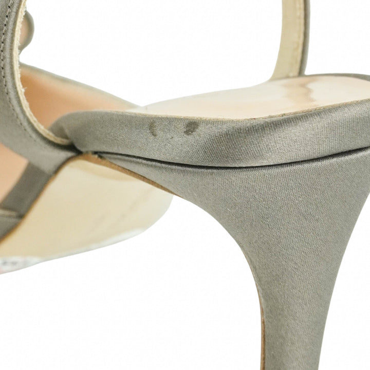 Rupert Sanderson Embellished Heels in Taupe - Discounts on Rupert Sanderson at UAL