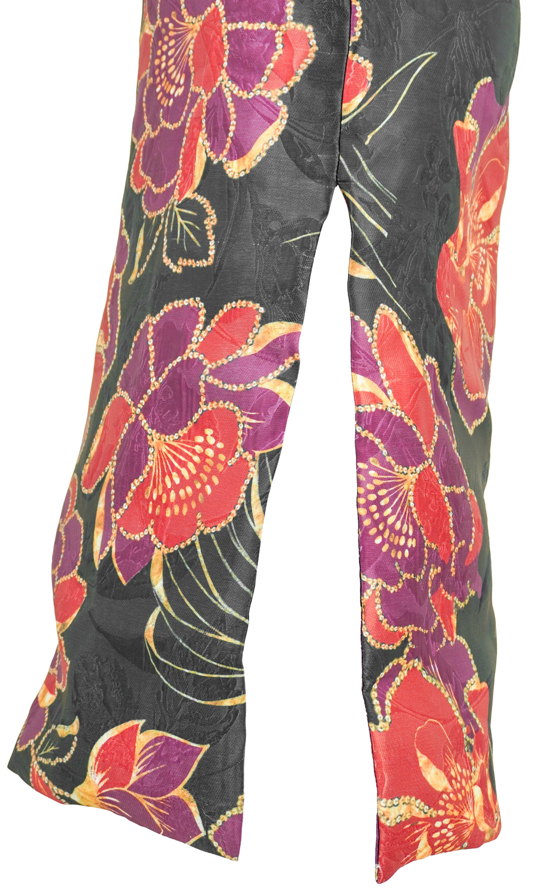 Farm Rio Puff Sleeve Dress in Black Floral - Discounts on Farm Rio at UAL