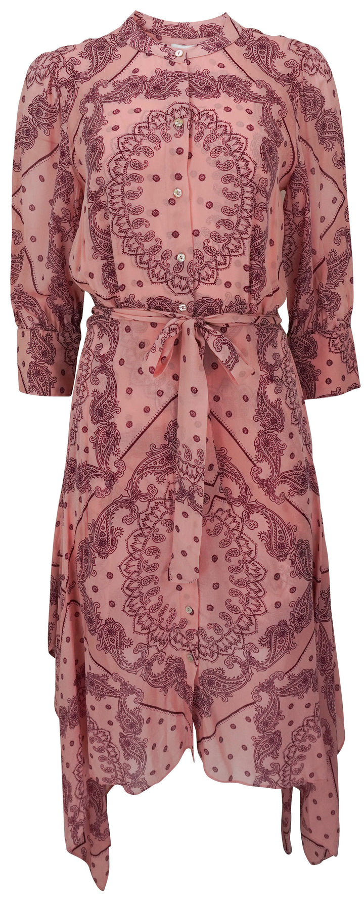 Misa Solmaz Dress in Rose Bandana Print