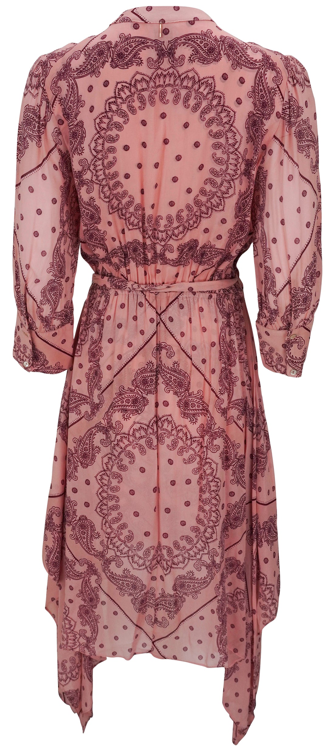 Misa Solmaz Dress in Rose Bandana Print