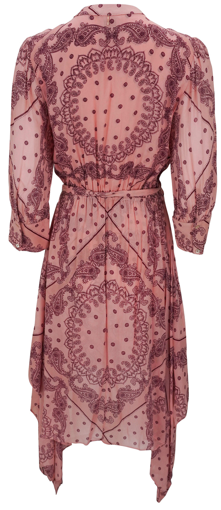 Misa Solmaz Dress in Rose Bandana Print