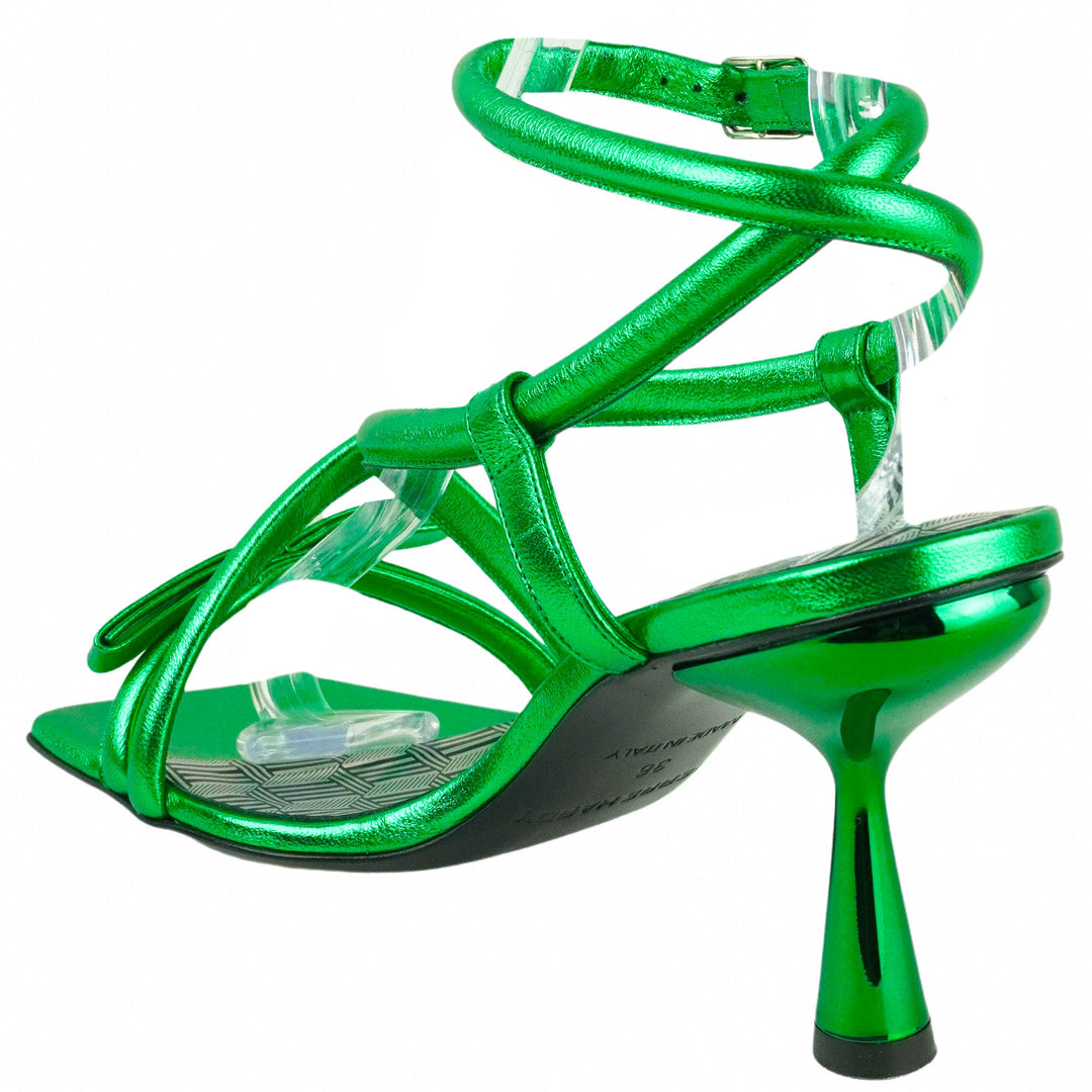 Pierre Hardy Strappy Sandals in Green - Discounts on Rupert Sanderson at UAL
