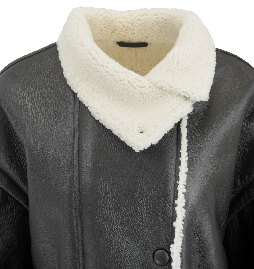 Zeynep Arcay Lambskin Jacket in Brown - Discounts on Zeynep Arcay at UAL
