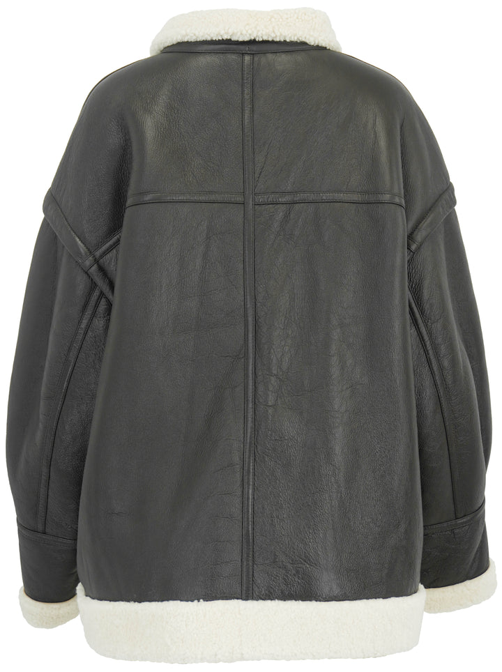 Zeynep Arcay Lambskin Jacket in Brown - Discounts on Zeynep Arcay at UAL