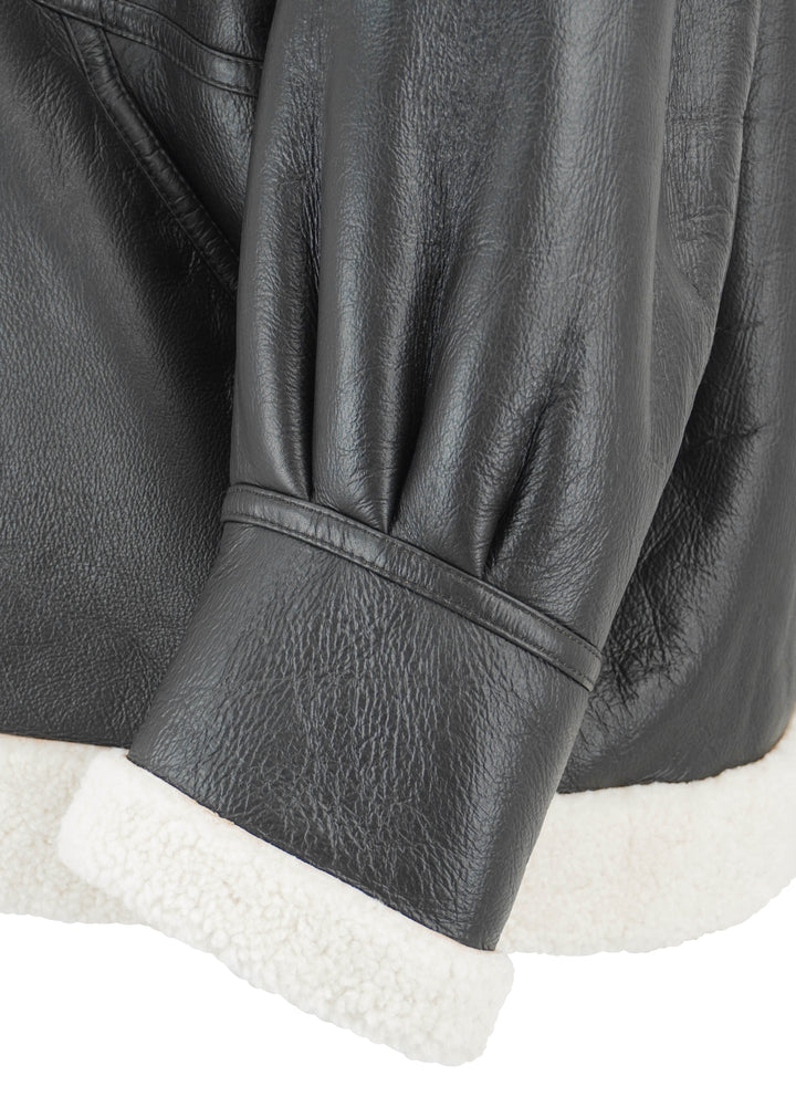 Zeynep Arcay Lambskin Jacket in Brown - Discounts on Zeynep Arcay at UAL