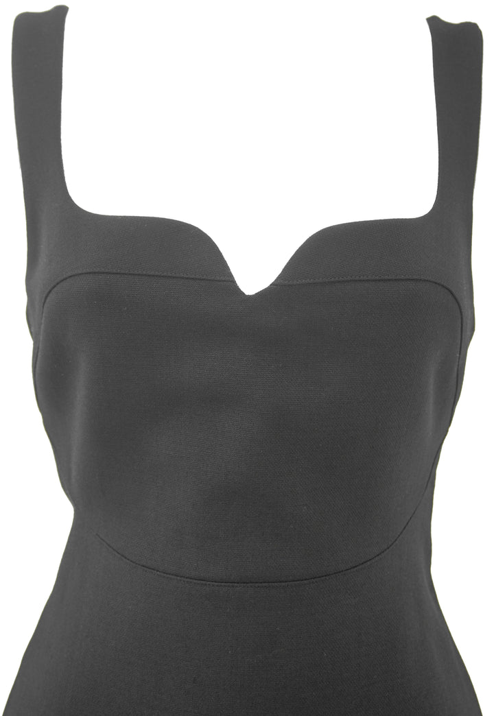 Victoria Beckham Sleeveless Sheath Dress in Black - Discounts on Victoria Beckham at UAL