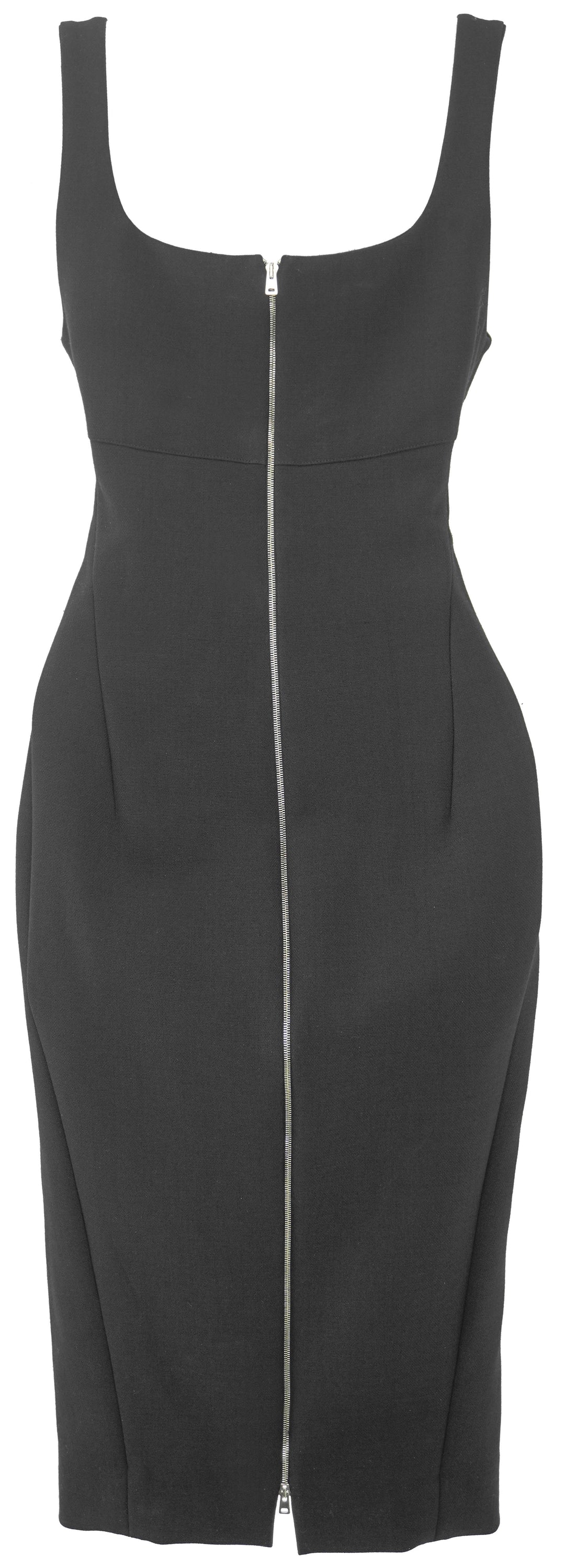 Victoria Beckham Sleeveless Sheath Dress in Black - Discounts on Victoria Beckham at UAL