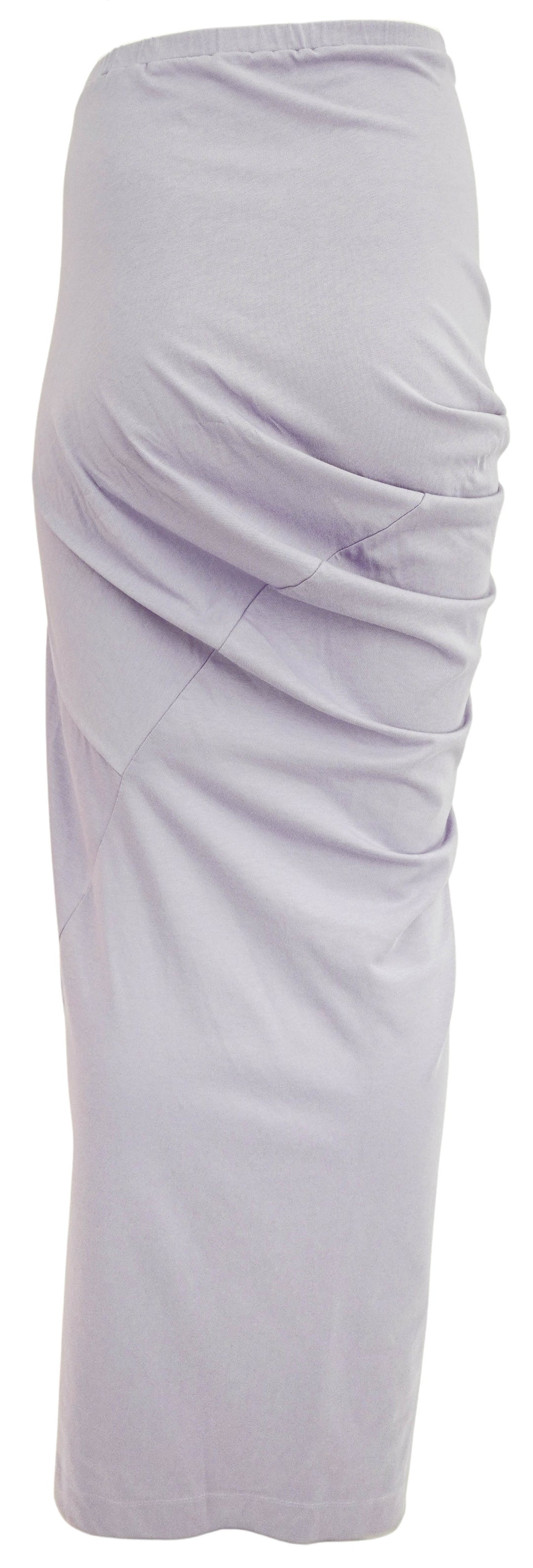 Dries Van Noten Herens Long Knit Skirt in Lilac