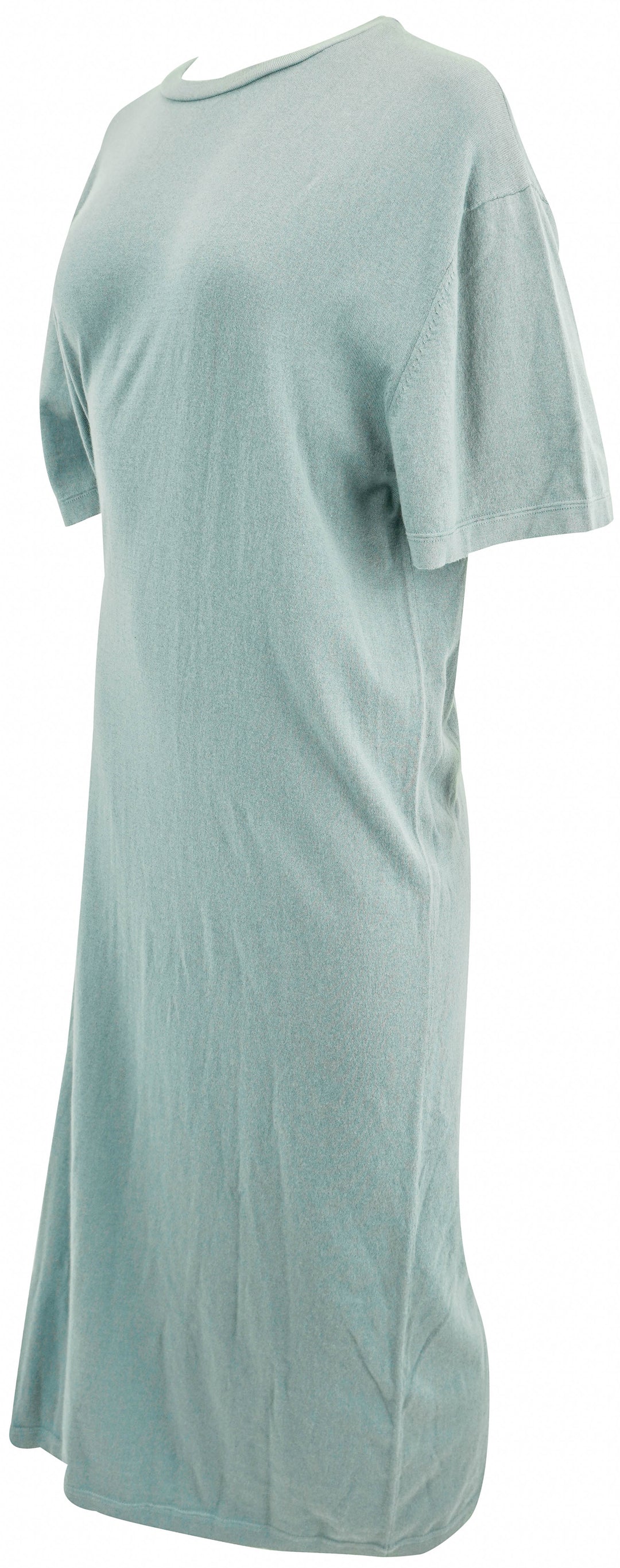 Extreme Cashmere Tee Shirt Dress in Grey
