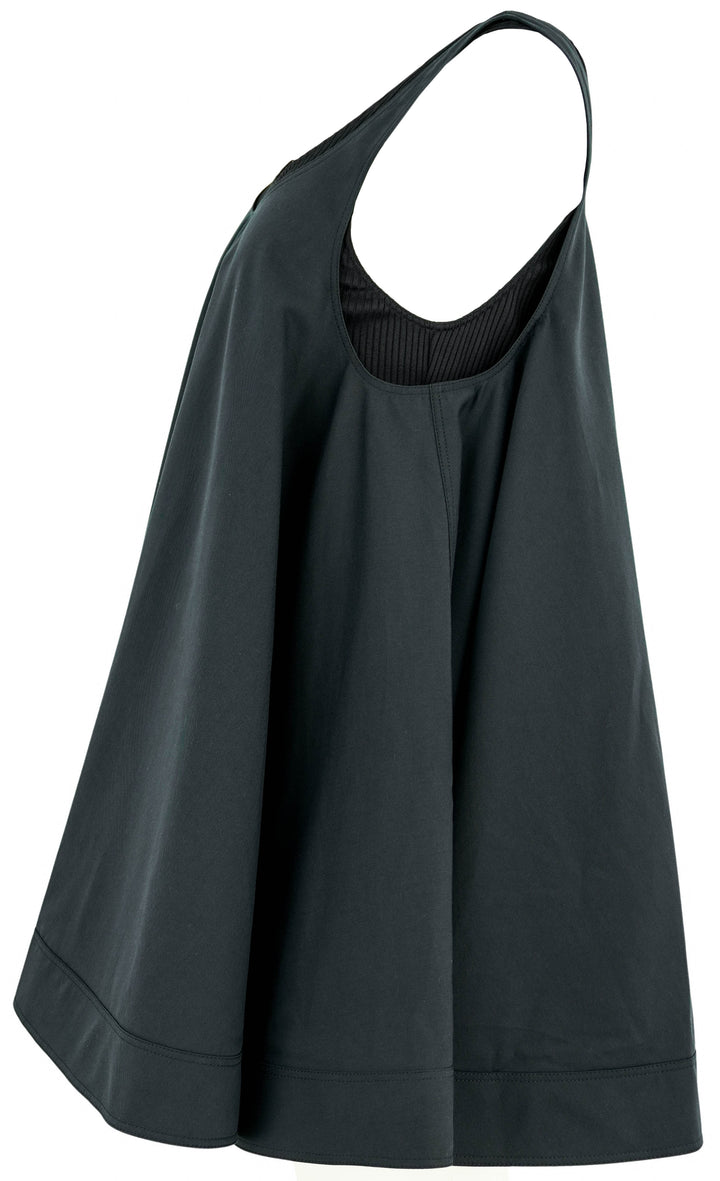 Loewe Layered Swing Dress in Navy - Discounts on Loewe at UAL