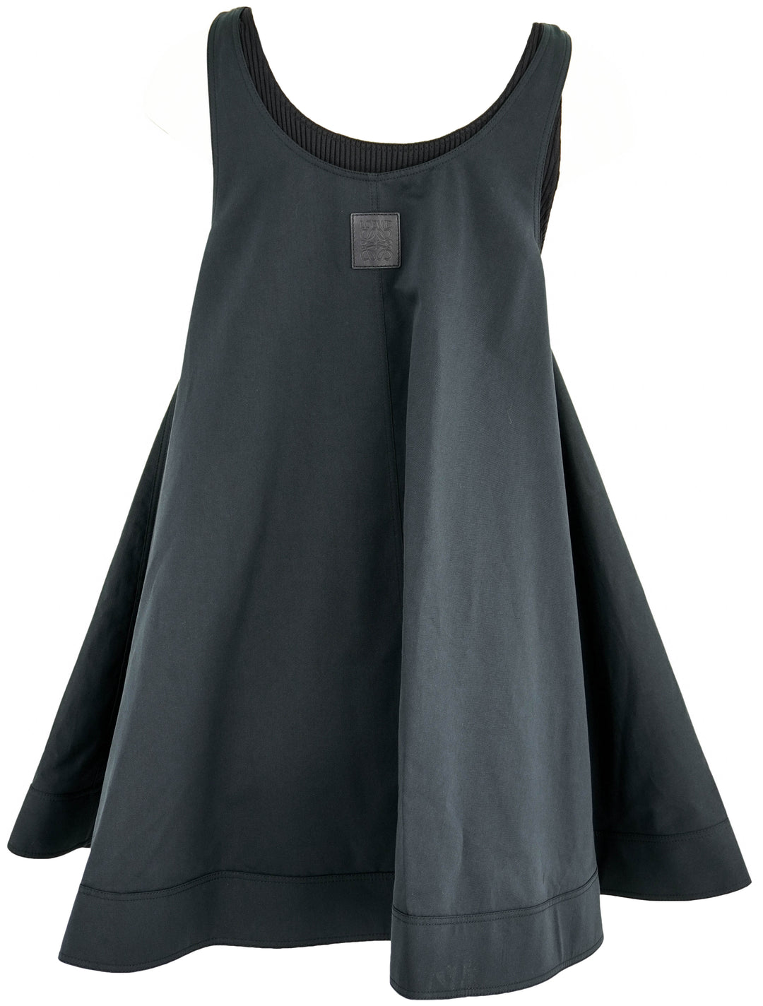 Loewe Layered Swing Dress in Navy - Discounts on Loewe at UAL