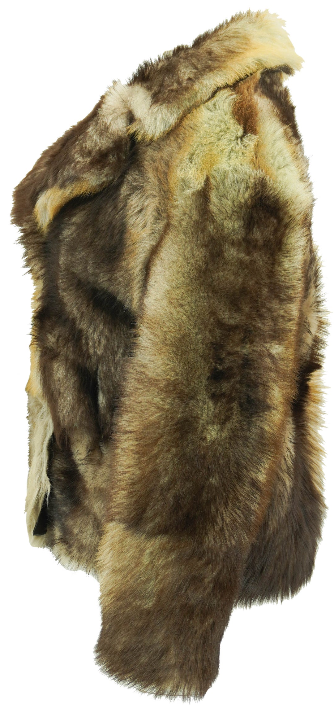 Nili Lotan Cleophee Coat in Shearling Brown