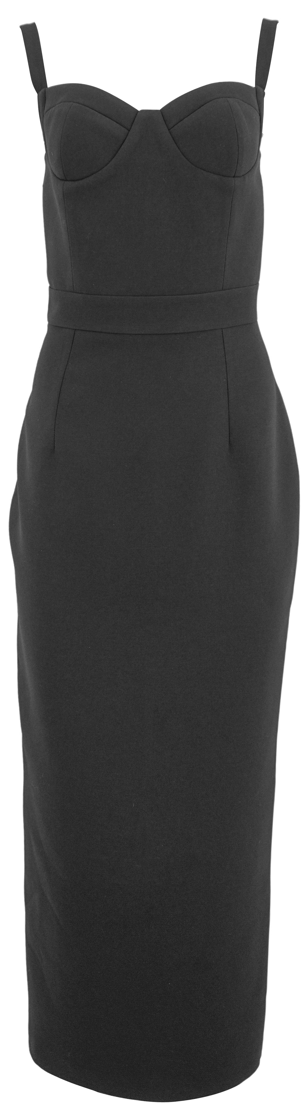 New Arrivals Midi Dress in Black - Discounts on New Arrivals at UAL