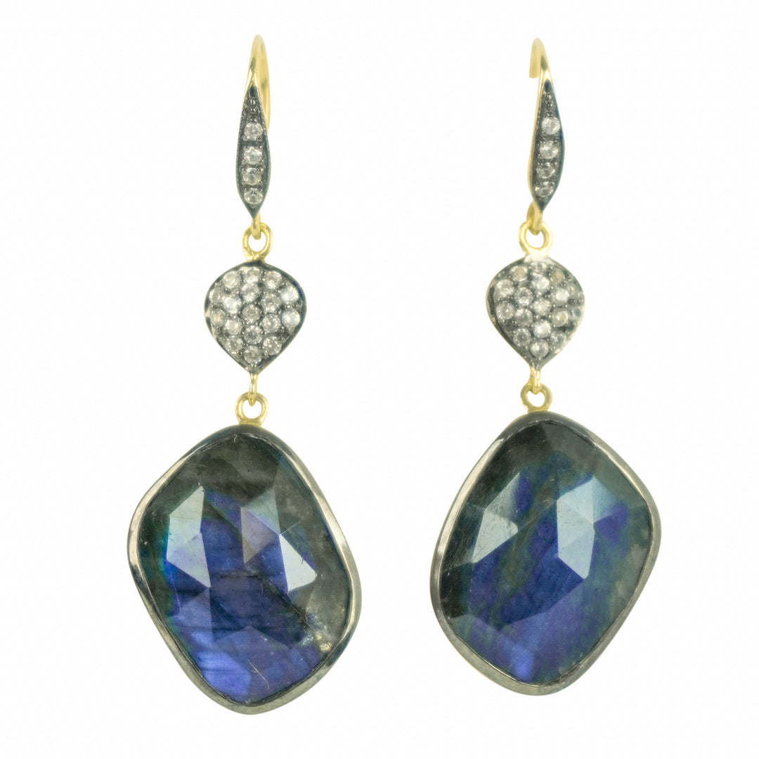 Ela Rae Dangling Organic Gemstone Earrings - Discounts on Ela Rae at UAL