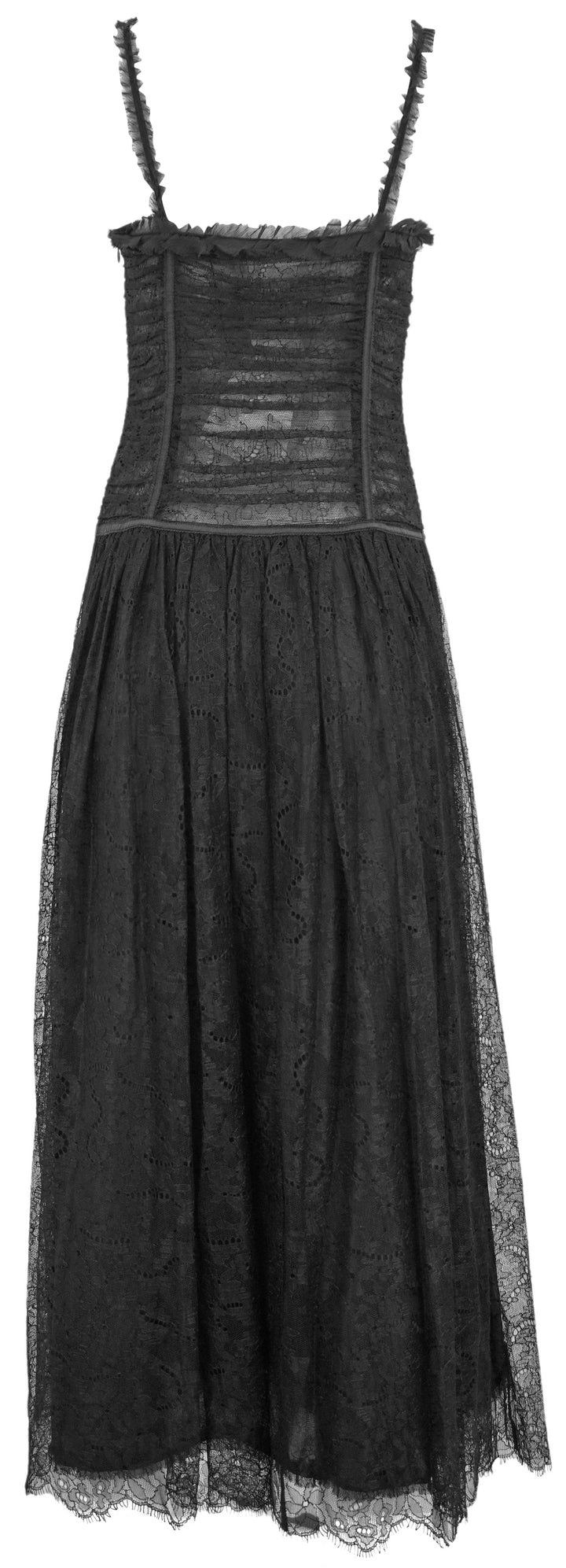 Ulla Johnson Florelle Dress in Noir - Discounts on Ulla Johnson at UAL
