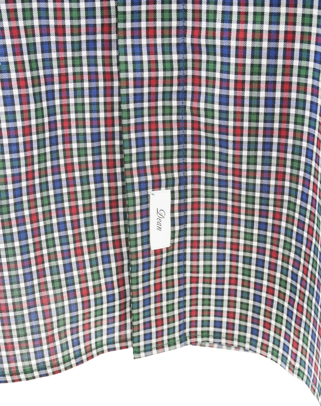 Dsquared Checked Button Up Shirt in Navy, Green and Red - Discounts on Dsquared at UAL
