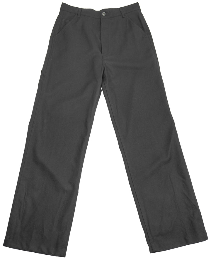 Dries Van Noten Wool Trousers in Navy