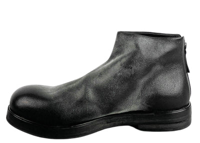 Marsell Round Toe Ankle Boots in Black - Discounts on Marsell at UAL
