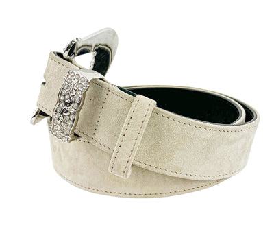 Alexandre Vauthier Couture Edit Western Belt in Sand - Discounts on Alexandre Vauthier at UAL