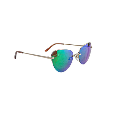 Revo 1125 Eve Green Mirror Sunglasses - Discounts on Revo at UAL
