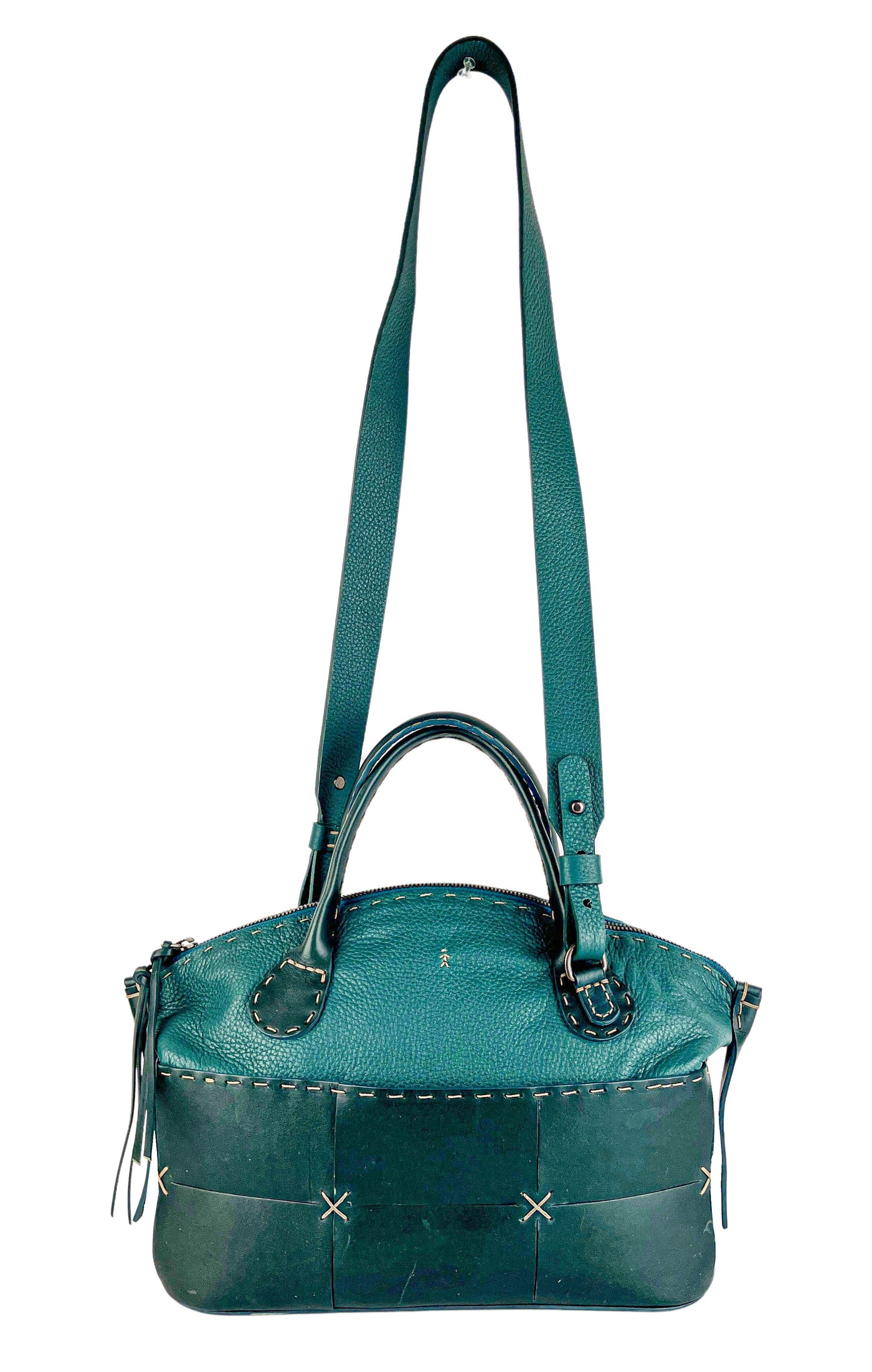 Henry Beguelin Virginia Mosaico Vegetal Wash in Teal - Discounts on Henry Beguelin at UAL