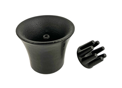Cast Iron Spike Ashtray in Black - Discounts on Planthouse at UAL