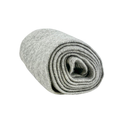 Eleventy Ribbed Knit Cashmere Scarf in Gray - Discounts on Eleventy at UAL