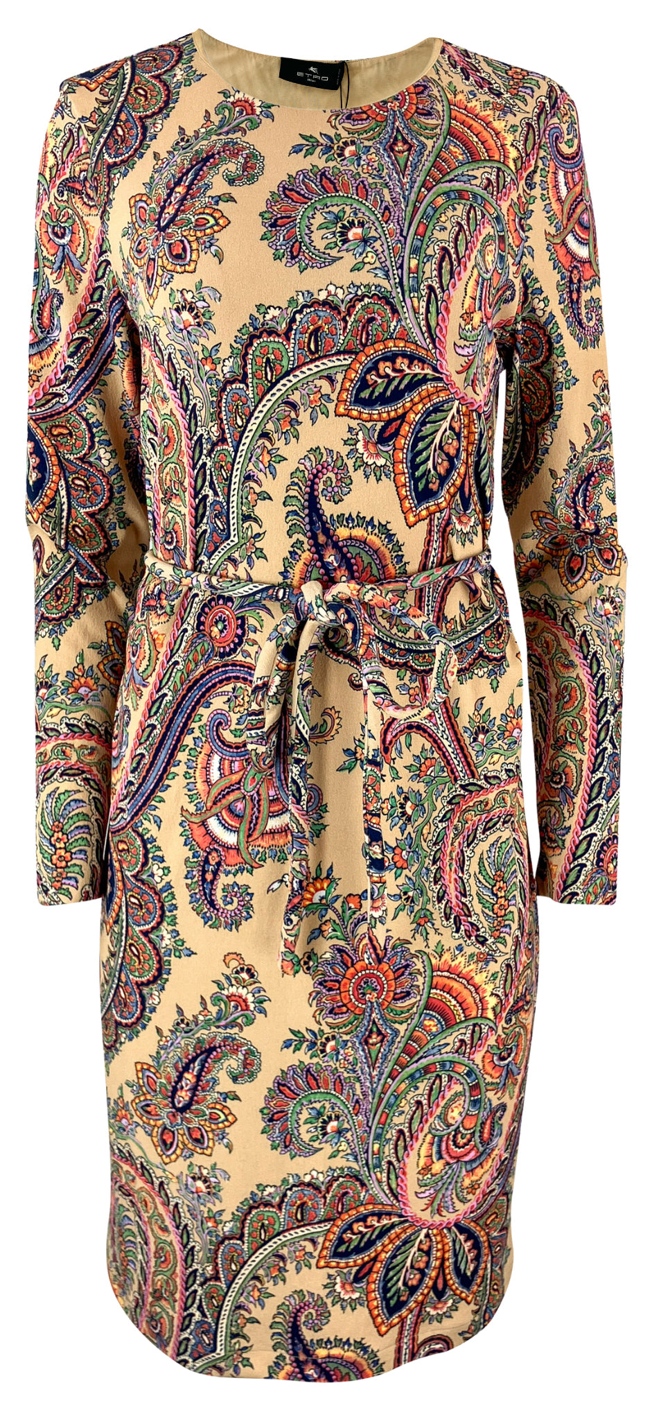 Etro Paisley Printed Crepe Shift Dress - Discounts on Etro at UAL