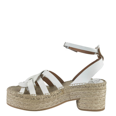 Clergerie Chaya Sandals in White - Discounts on Clergerie at UAL