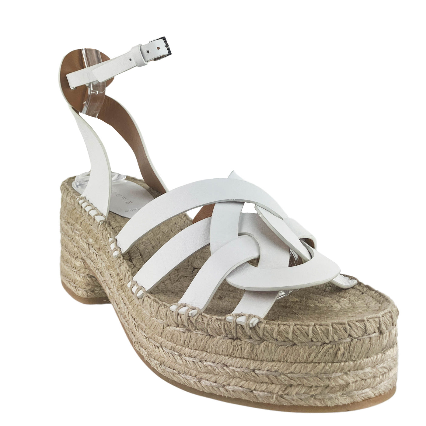 Clergerie Chaya Sandals in White - Discounts on Clergerie at UAL