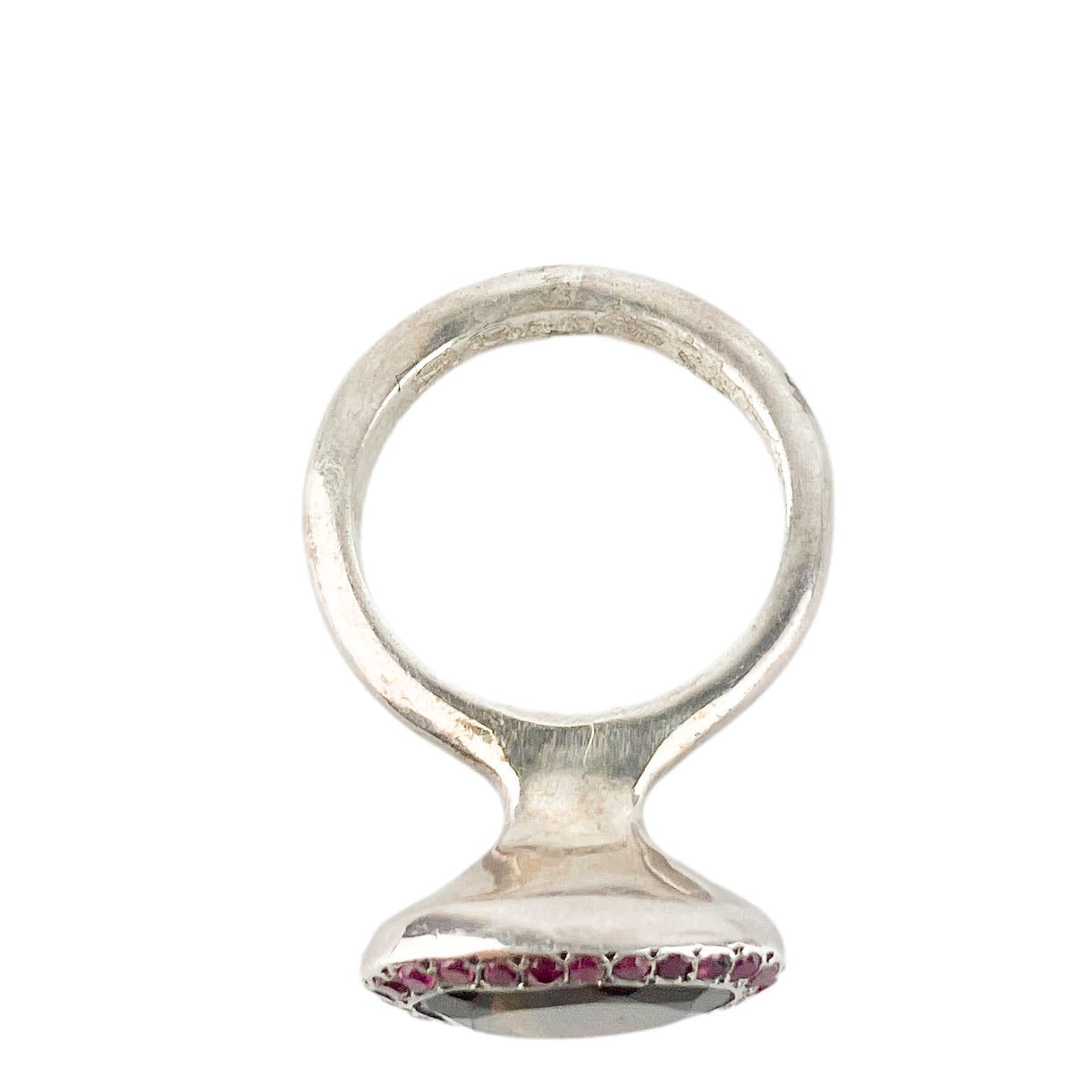 Rosa Maria Silver Ring with Quartz and Rubies - Discounts on Rosa Maria at UAL