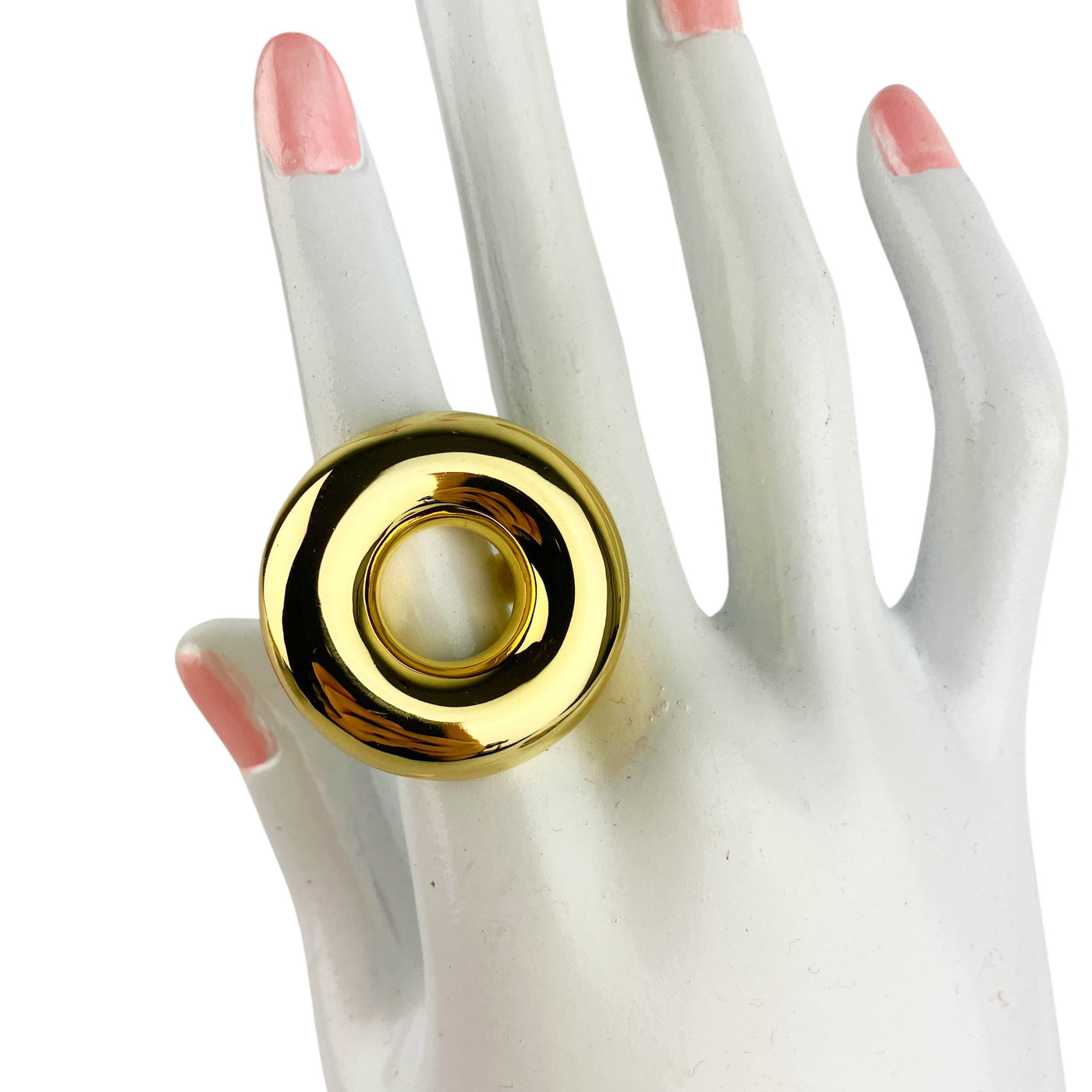 Exclusive Designer Sixnfive Donut Ring in Gold - Discounts on Exclusive Designer at UAL