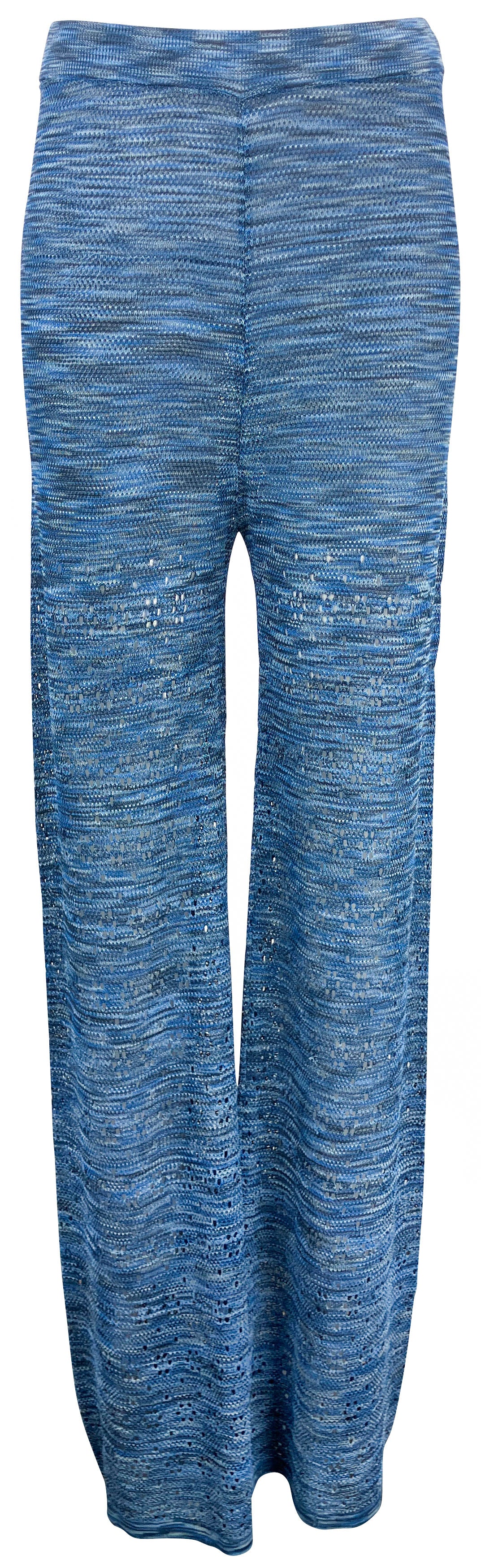 Ciao Lucia! Space Dye Crochet Santino Pant in Wave - Discounts on Ciao Lucia! at UAL