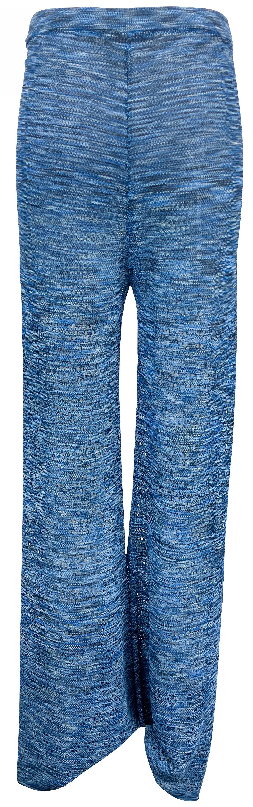 Ciao Lucia! Space Dye Crochet Santino Pant in Wave - Discounts on Ciao Lucia! at UAL