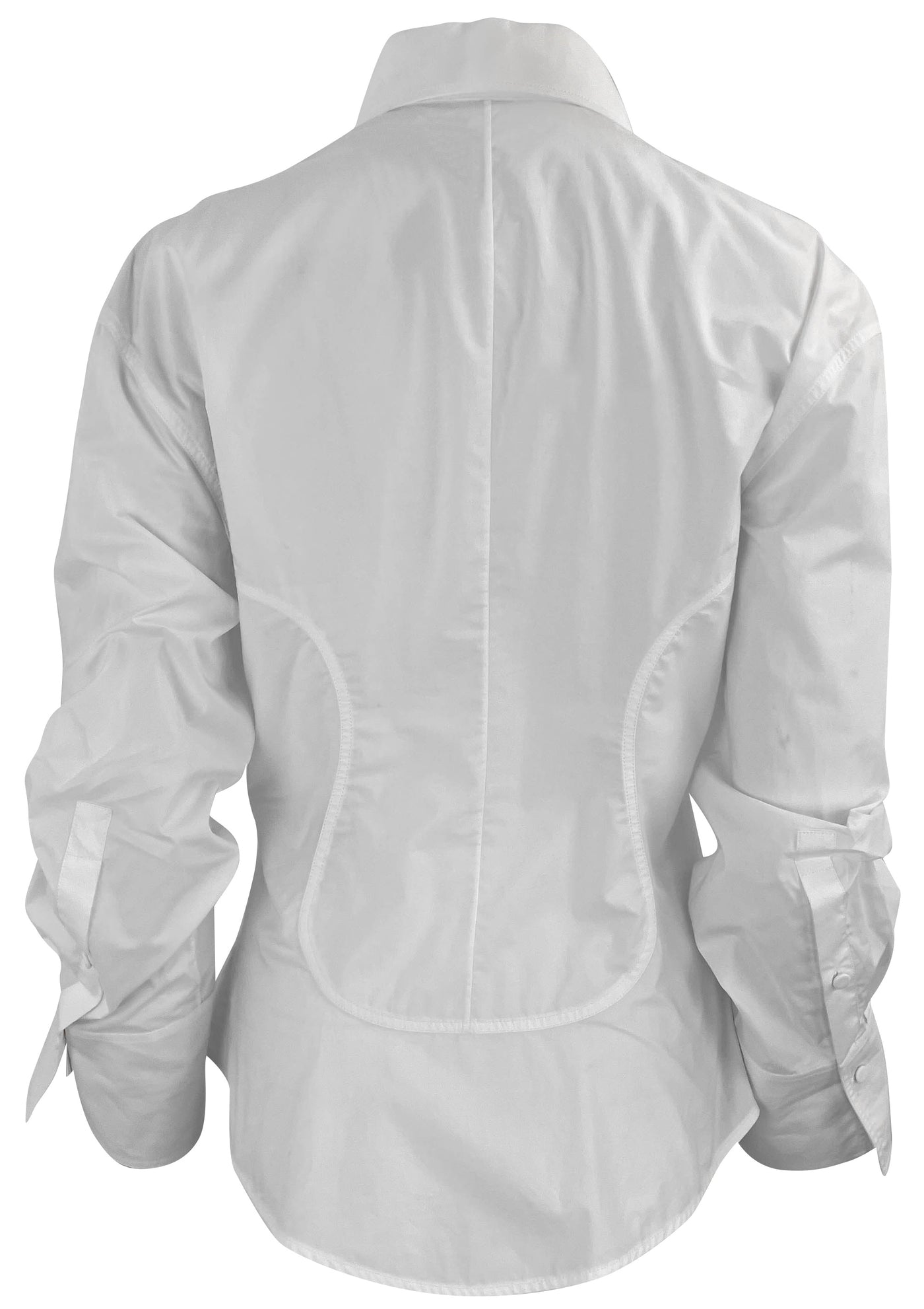 Valentino Sartorial Poplin Shirt in White - Discounts on Valentino at UAL