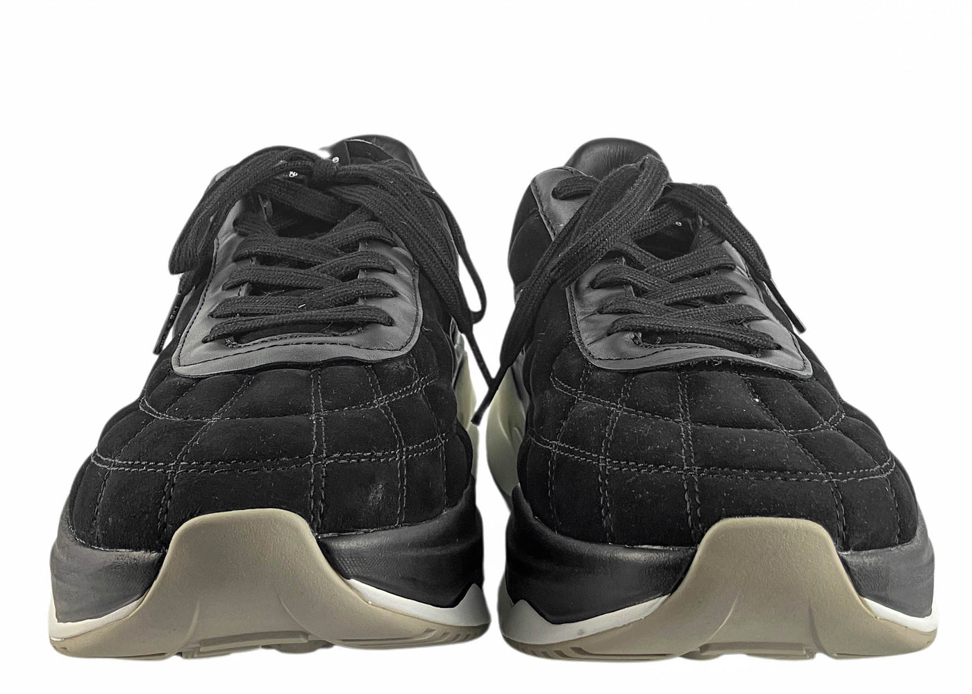 rag & bone Legacy Runner Sneakers in Black Suede - Discounts on Rag & Bone at UAL