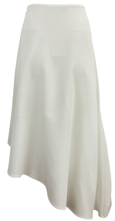 Lafayette 148 Asymmetrical Skirt in Cloud - Discounts on Lafayette 148 at UAL